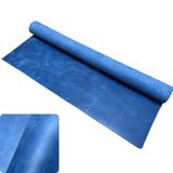 ipekbazaar Crazy Horse Parça Deri, Deri Hobi Uğraşlarında DIY Cüzdan, Kartlık, Çanta vb İçin Panel Kesim Hakiki Deri Parçası, 1 Adet (Mavi, 40x25 cm)