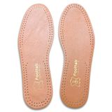ipekbazaar Exclusive Hakiki Deri Ayakkabı Tabanlığı, Parfümlü, Koku Önleyici Ter Emici Tabanlık, Leather İnsole, (42-43, Kahverengi)