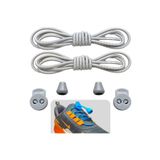 ipekbazaar Gri Akıllı Bağcık, Pratik Lastikli Ayakkabı Bağcığı, Spor, Çocuk, Klasik Ve Bot Bağcığı, 1 Çift