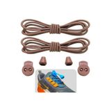 ipekbazaar Kahve Akıllı Bağcık, Pratik Lastikli Ayakkabı Bağcığı, Spor, Çocuk, Klasik Ve Bot Bağcığı, 1 Çift