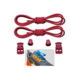 ipekbazaar Kırmızı Akıllı Bağcık, Pratik Lastikli Ayakkabı Bağcığı, Spor, Çocuk, Klasik Ve Bot Bağcığı, 1 Çift