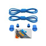 ipekbazaar Mavi Akıllı Bağcık, Pratik Lastikli Ayakkabı Bağcığı, Spor, Çocuk, Klasik Ve Bot Bağcığı, 1 Çift