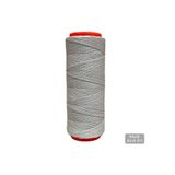 ipekbazaar Mumlu İp 0,8 mm-100 mt Mumlu İplik Takı Deri Hobi Saraç İpliği Çanta İpi, Açık Gri