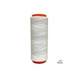 ipekbazaar Mumlu Ip 0,8 Mm-100 Mt Mumlu Iplik Takı Deri Hobi Saraç Ipliği Çanta Ipi, Beyaz