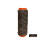 ipekbazaar Mumlu Ip 0,8 Mm-100 Mt Mumlu Iplik Takı Deri Hobi Saraç Ipliği Çanta Ipi, Koyu Kahve