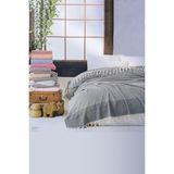 Ipekçe Home Ipekçe Home Dream Çift Kişilik Yatak Örtüsü - 200X220 - Açık Mavi - 200 x 220 cm