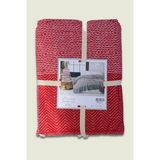 Ipekçe Home Ipekçe Home Dream Çift Kişilik Yatak Örtüsü - 200X220 - Kırmızı - 200 x 220 cm