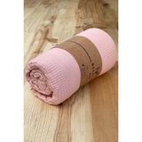 İpekçe Home MDL Clara %100 Pamuk Tek Kişilik Pike 160x230 - Pudra