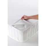 İpekçe Home Sıvı Geçirmez Köşe Lastikli Yatak Koruyucu Alez 160X200 - Beyaz - 160 x 200 cm