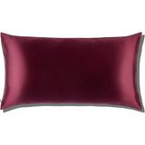 İpekçe Ipeksi Yastık Kılıfı Premium 10 Renk - Bordo - 50x70