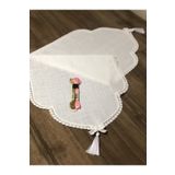 İpekce kanavice Linen Etamin Kumaş Runner