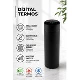 İPEKCOTR Dereceli Termos Dijital Göstergeli 500 ML – Isı Göstergeli, Paslanmaz Çelik, Çay & Kahve Termosu