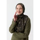 İpekhan Atmosphere Seren Eşarp 4102 Siyah Haki