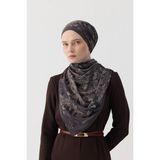 İpekhan Bambu Kraş Şal 7024 - Antrasit