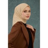 İpekhan Bej Comfy Yok Eşarp - 10001-02
