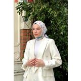İpekhan Colorday Ahu Soft Eşarp Lacivert Yeşil -01 1151