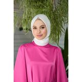 İpekhan Düz Desen Vual Eşarp Beyaz Vual Ipek Eşarp - 10100-24 - 90 x 90 cm