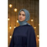 İpekhan Düz Desen Vual Eşarp Füme Vual Ipek Eşarp - 10100-25 - 90 x 90 cm