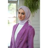 İpekhan Düz Desen Vual Eşarp Lila Vual Ipek Eşarp - 10100-09 - 90 x 90 cm