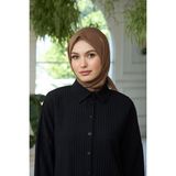 İpekhan Düz Desen Vual Eşarp Vizon Vual Ipek Eşarp - 10100-20 - 90 x 90 cm