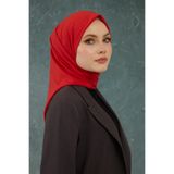 İpekhan Kırmızı Comfy Yok Eşarp - 10001-13