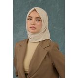 İpekhan Krem Comfy Yok Eşarp - 10001-16