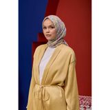İpekhan Marrakech Koleksiyon Soft Eşarp Açık Mor Hardal 1193-01