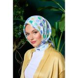 İpekhan Marrakech Koleksiyon Soft Eşarp Beyaz Mor 1204-03