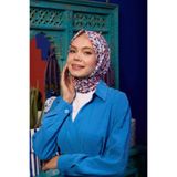 İpekhan Marrakech Koleksiyon Soft Eşarp Ekru Kırmızı 1193-20