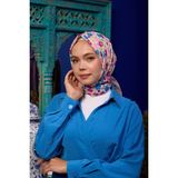 İpekhan Marrakech Koleksiyon Soft Eşarp Vizon Siyah Kahve 1192-01 - Pudra - Mor