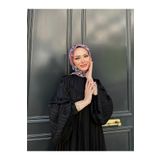 İpekhan Relax Ebruli Soft Eşarp Pembe -05 1147