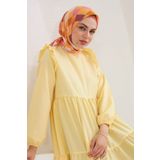 İpekhan Relax Geometrik Ala Soft Eşarp Toz Pembe -08 1139