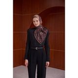 İpekhan Winter Bloom Soft Eşarp 1242 - Bordo