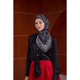 İpekhan Winter Bloom Soft Eşarp 1242 - Lacivert