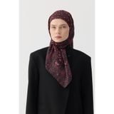 İpekhan Winter Bloom Soft Eşarp 1244 Kırmızı Bordo