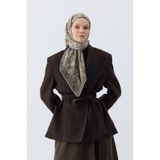 İpekhan Winter Bloom Soft Eşarp 1246 Bej Haki