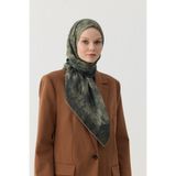 İpekhan Winter Bloom Soft Eşarp 1246 Yeşil
