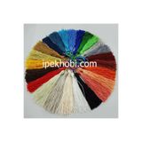 ipekhobi 8 Cm Ip Püskül 100lü Paket Kahverengi