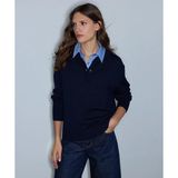İpekyol Çift Parça Kazak IW6260050178089 - Mavi - S