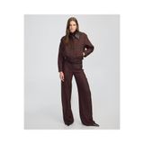 İpekyol Ekose desen wide leg fit pantolon