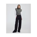 İpekyol Kontrast kemerli wide leg fit pantolon