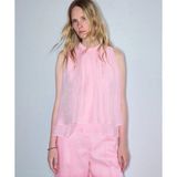 İpekyol Volanlı Bluz IS1260006287033 - 36 - Pembe