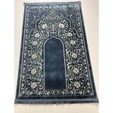 İpekyün Halı Yün Tüşeli Akrilik Dokuma Halı Seccade Namazlık 80X120 Turkuaz - 80 x 120 cm