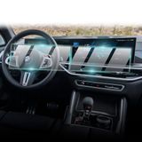 IPG BMW 2024 X5 - X6 - XM / 2023-2024 X7 14.9 Inch Navigasyon 12.3 Inch Gösterge Paneli (2 Parça) 9H Nano ProActive Ekran Koruyucu, Pürüzsüz Cam Bitiş, Duyarlı Dokunmatik Hassasiyet, Darbeye Dayanıklı