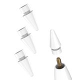 iPhone 1. Nesil Kalem için Yedek Uçlar (4'lü Paket) Adaptör Apple MFI için Sertifikalı iPad Pro Kalem Stylus Tips Aksesuar Kiti Yedek 2Generation Stylus Tablet Touch Bağlantısı