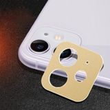 İphone 11 6.1 3D Metal Kamera Koruyucu Metal Lens-(5775)