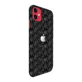 Iphone 11 İle Uyumlu Armor Siyah Desenli Arka Kaplama(Ürün Kılıf Değildir!!)