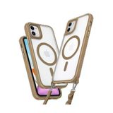 İphone 11 Kılıf Enka Magsafe Silikon Kılıf - Desert