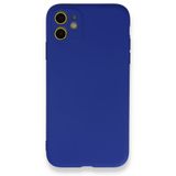 iPhone 11 Kılıf First Silikon - Lacivert