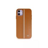 iPhone 11 Kılıf HBC-155 Lizbon Kapak - Kahverengi